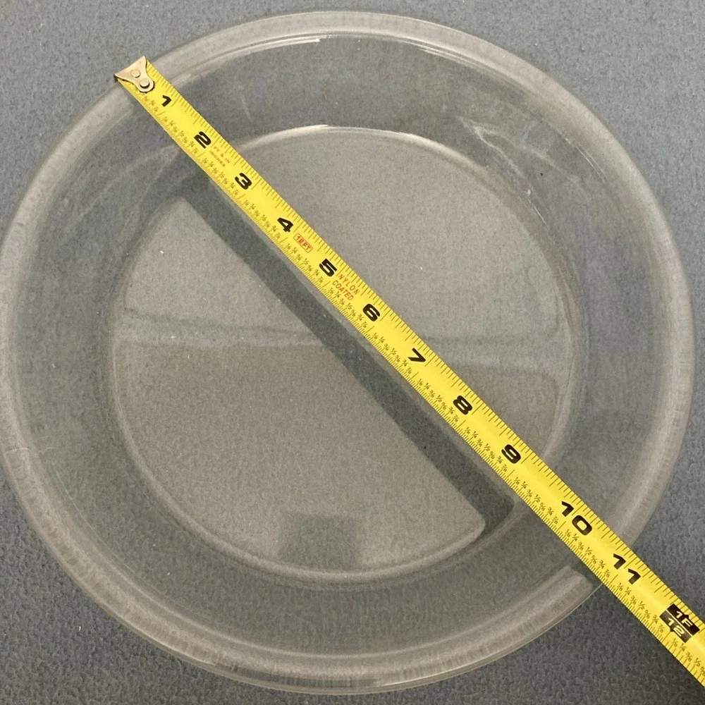 VTG PYREX #210 Clear Glass (Square Backstamp) 25 cm (11